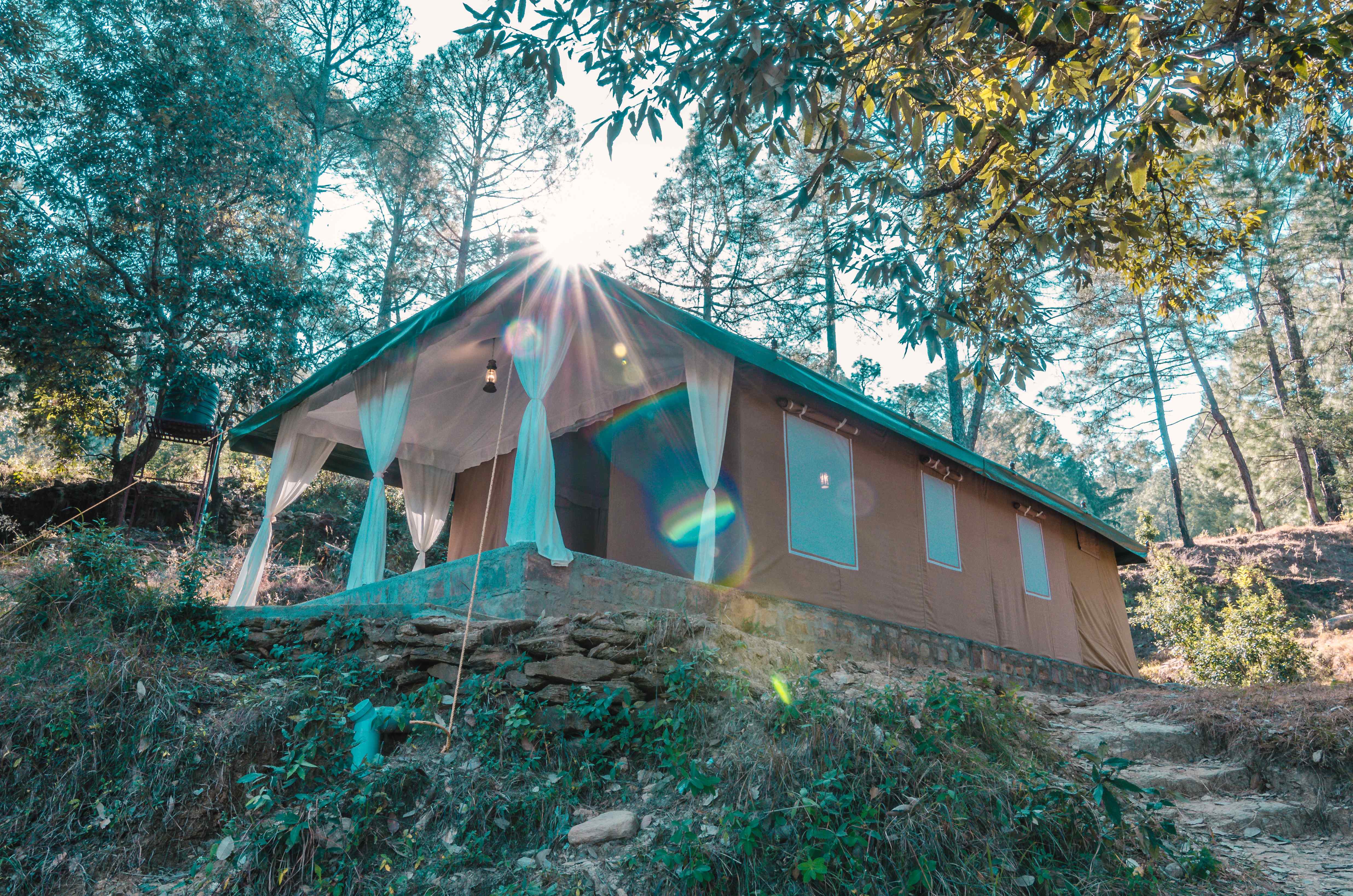 Nature Glamps, Shitlakhet Uttarakhand | video
