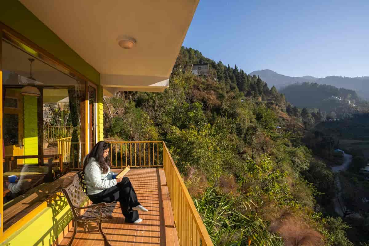 Mussoorie Hill Retreat with Glass Window Views-image-1