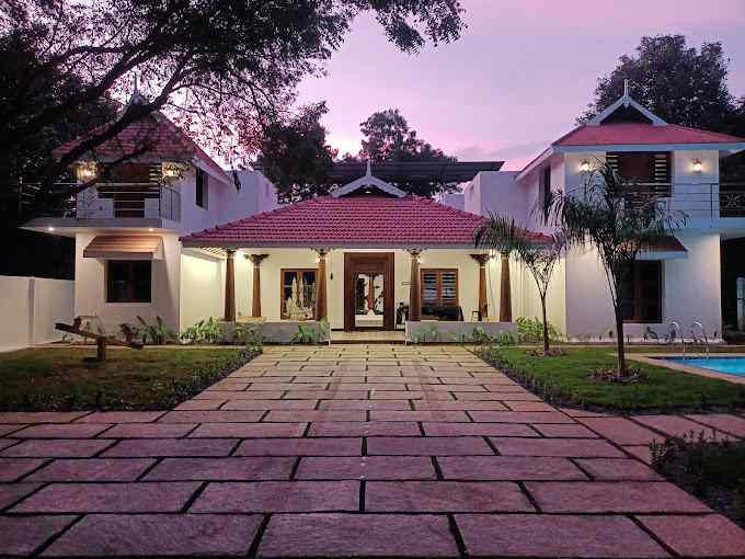 Heritage Bungalow, Pattanur, Puducherry Tamil Nadu | video